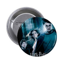 Harry Potter Ron Hermione dans la forêt Pin's