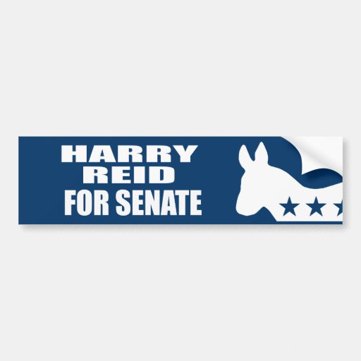 HARRY REID POUR LE SÉNAT AUTOCOLLANTS POUR VOITURE