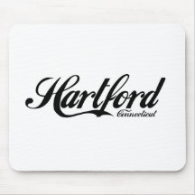 Hartford le Connecticut Tapis De Souris