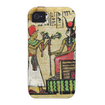 Hathor, déesse égyptienne, branche de sycomore sur coque iPhone 4/4S
