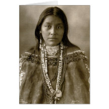 Hattie Tom, Chiricahua Apache Carte De Vœux