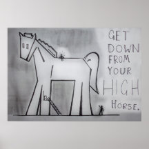 Haut cheval posters