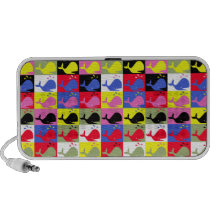 Haut-parleur de coutume de baleines d'o d'Andy Wha