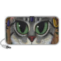 Haut-parleur de griffonnage de Bastet d'Egyptien d