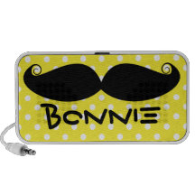 Haut-parleur de griffonnage de moustache