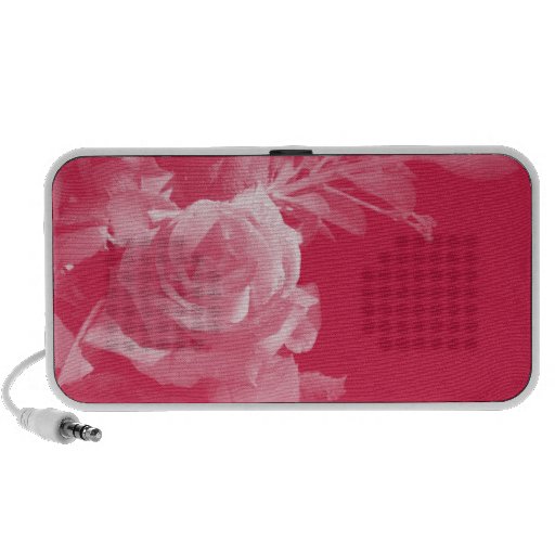 Haut-parleur de rose de rose