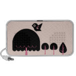 Haut-parleur doux de griffonnage d'arbres