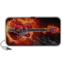 Haut-parleur flamboyant de guitare