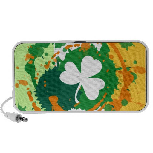 Haut-parleur irlandais tba de trèfle d'encre