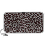 Haut-parleur mignon de griffonnage de motif de pan