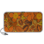 Haut-parleur orange de Portable d'OrigAudio de rét
