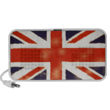 Haut-parleur portatif de griffonnage d'Union Jack