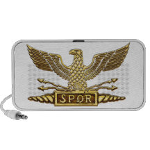 Haut-parleur romain d'or d'Eagle