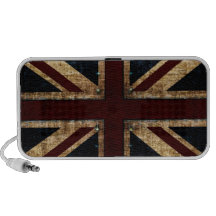 haut-parleurs BRITANNIQUES grunges de conception d