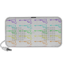 Haut-parleurs d'arme à feu