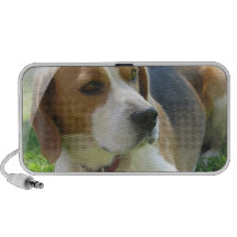 Haut-parleurs de chien de beagle