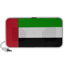 Haut-parleurs de drapeau des Emirats Arabes Unis