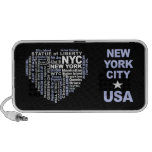 Haut-parleurs de NYC