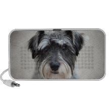 Haut-parleurs de Portable de chien de Schnauzer