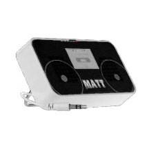 Haut-parleurs personnalisés de Boombox