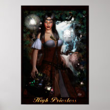 Haute affiche de prêtresse