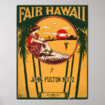 Hawaï juste affiches