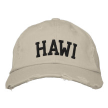 Hawi a brodé le chapeau casquette brodée