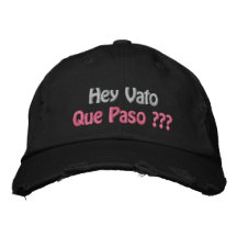 Hé Vato Que Paso ? ? ? Casquette De Baseball