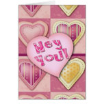 Hé vous, oui vous ! Carte de Saint-Valentin