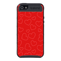 Heart Background Pattern Case For iPhone 5