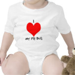 *heart* I mon pitbull T-shirt