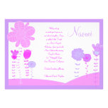 Hébreu de jardin d'agrément de Naomi d'invitation 