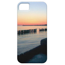 Hel Pologne de coucher du soleil Coque iPhone 5 Case-Mate