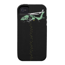 hélicoptère iPhone 4 case