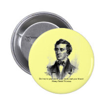 Henry David Thoreau Badge