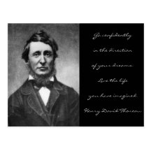 Henry David Thoreau Cartes Postales