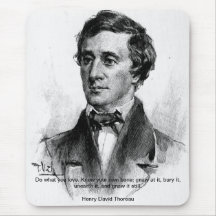 Henry David Thoreau Tapis De Souris
