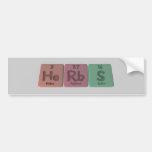 Herbs-He-Rb-S-Helium-Rubidium-Sulfur.png Autocollants Pour Voiture