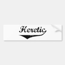 Hérétique 2 autocollant pour voiture
