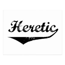 Hérétique 2 carte postale