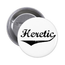 Hérétique 2 pin's avec agrafe