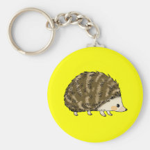 Hérisson mignon porte-clef