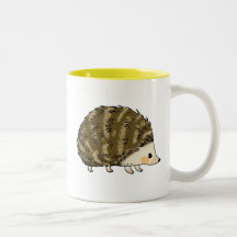 Hérisson mignon tasses à café