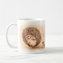 Hérisson Yum Tasse À Café