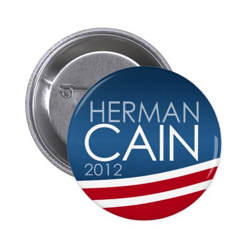 Herman Caïn 2012 Pin's Avec Agrafe