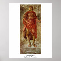 Héros antique par Donato Bramante Posters