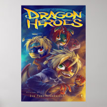 Héros de dragon poster