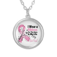 Héros de meilleur ami dans mon cancer du sein de l pendentifs personnalisés
