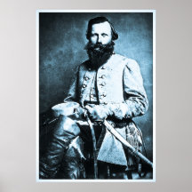 Héros général de J.E.B. Stuart Confederate Posters