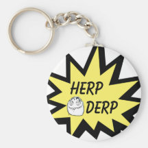 Herp Derp Keychain Porte-clé